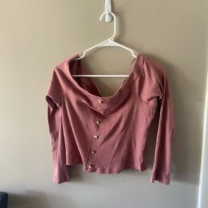 Off the shoulder top